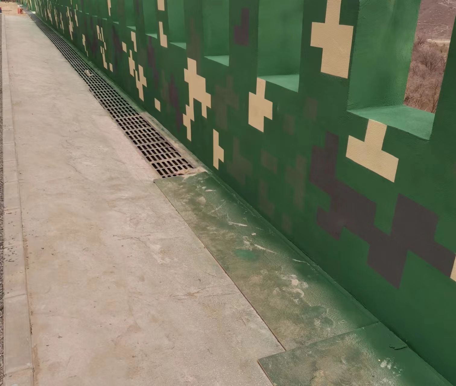 陇南围墙迷彩喷涂,数迷彩漆